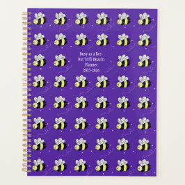 Agenda Abejorro Morado "Ocupado como una Abeja"