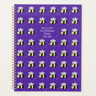 Agenda Abejorro Morado "Ocupado como una Abeja"