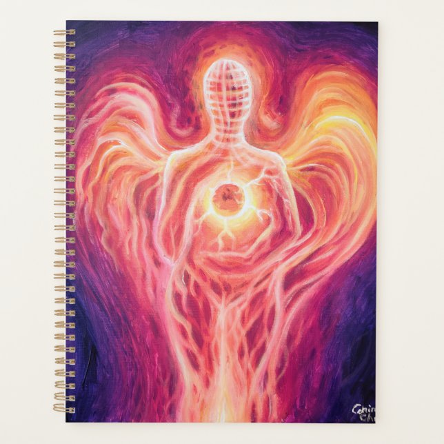 Agenda Abrazando el sol interno (Anverso)