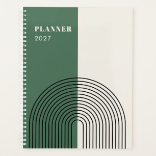 Agenda Abstracción Boho Moderna