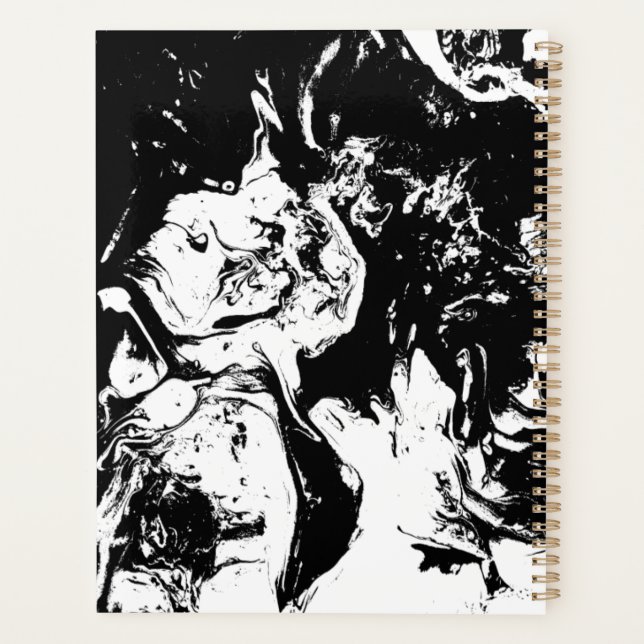 Agenda Abstract Faces Incidental Art Planner (Reverso)