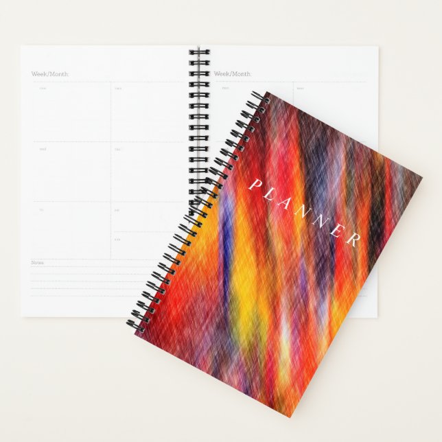 Agenda Abstract Sunset Color Planner (Demostración)