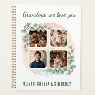 Agenda Abuela te amamos 6 Collage de Fotos Eucalipto