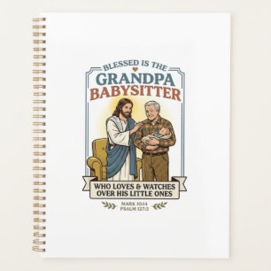 Agenda Abuelos de Jesús Cuidando Humor Camiseta Fe B