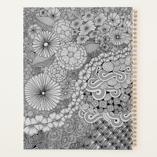 Agenda Abundancia en Bloom Planner (Reverso)