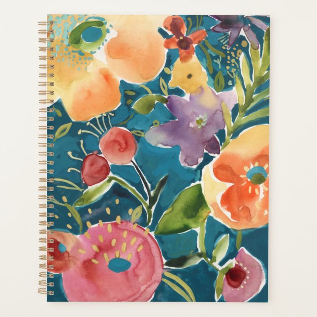 Agenda Abundant Florals I (Anverso)