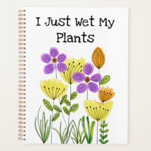 Agenda Acabo De Calentar Mis Plantas - Jardín De Flores