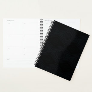 Agenda Aceptación Textura geométrica oscura