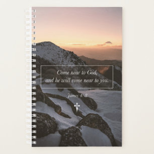 Agenda Acércate A Dios James 4: 8 Versos Cristianos De La
