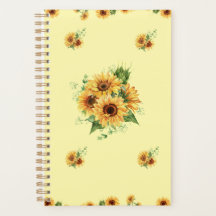 Acrílico de girasol – Gráfico floral