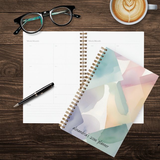 Agenda Acuarela abstracta (Subido por el creador)