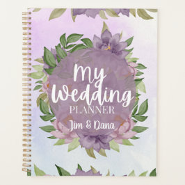 Agenda acuarela boda