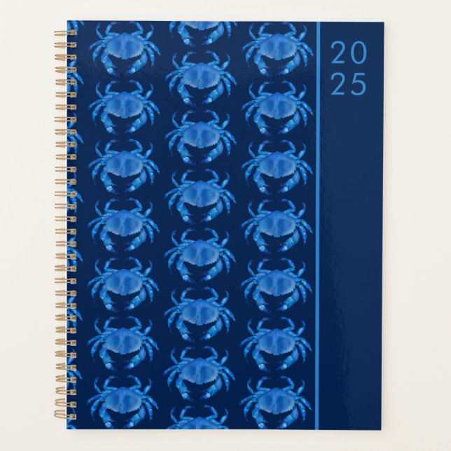 Agenda Acuarela de cangrejo 2024 (Anverso)