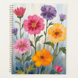 Agenda Acuarela Flores Silvestres | Pintura de Campo de F