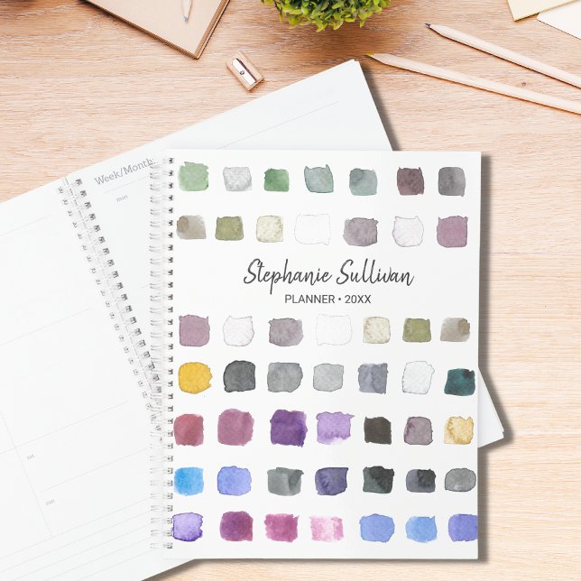 Agenda Acuarela personalizada (Subido por el creador)