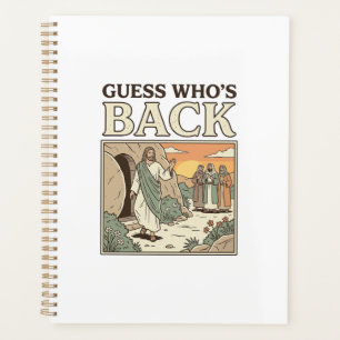 Agenda Adivina Quién Ha Vuelto Humor Resurrección Diseño