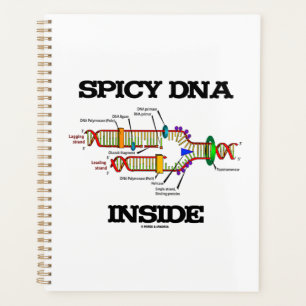 Agenda ADN picante dentro de la biología molecular Humor