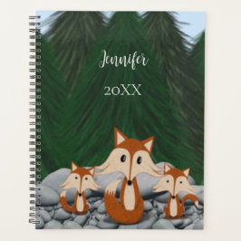 Agenda Adorable familia Fox
