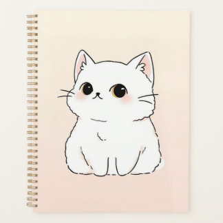 Agenda Adorable Kitten Weekly & Monthly Planner