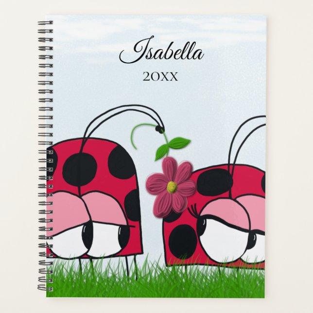 Agenda Adorable Ladybug Madurando su nuevo amor (Anverso)