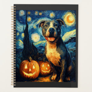 Agenda Adorable perro American Staffordshire Terrier Hall