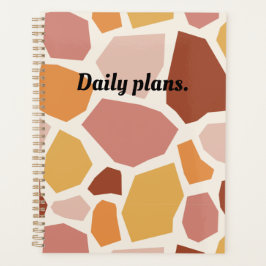 Agenda Adorable Piedras Coloridas