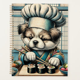 Agenda Adorable Sushi Chef Puppy