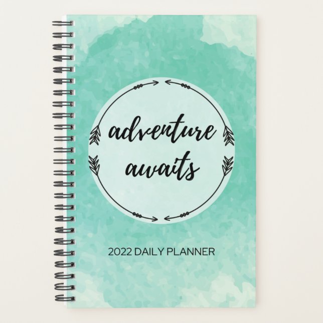 Agenda Adventure Awaits Daily Planner 2022 (Anverso)