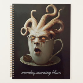 Agenda advertencia de nivel de cafeína del lunes por la m