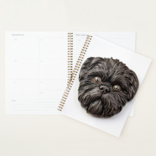 Agenda Affenpinscher inspirado en 3D