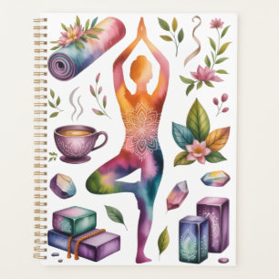 Agenda Afirmación de yoga inspirada