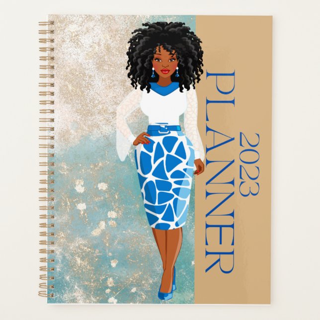 Agenda African American 2023 Planner (Anverso)