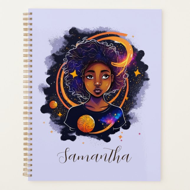 Agenda Afro-mujer del sistema solar (Anverso)