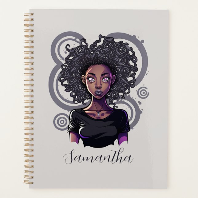 Agenda Afro mujer mágica (Anverso)
