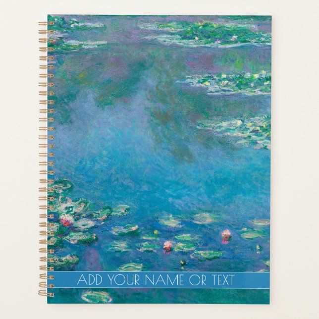 AGENDA AGENDA: CLAUDE MONET : AGUAS (Anverso)