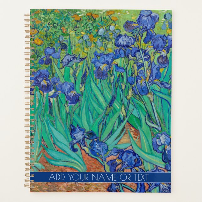 AGENDA AGENDA: VAN GOGH : IRISES (Anverso)