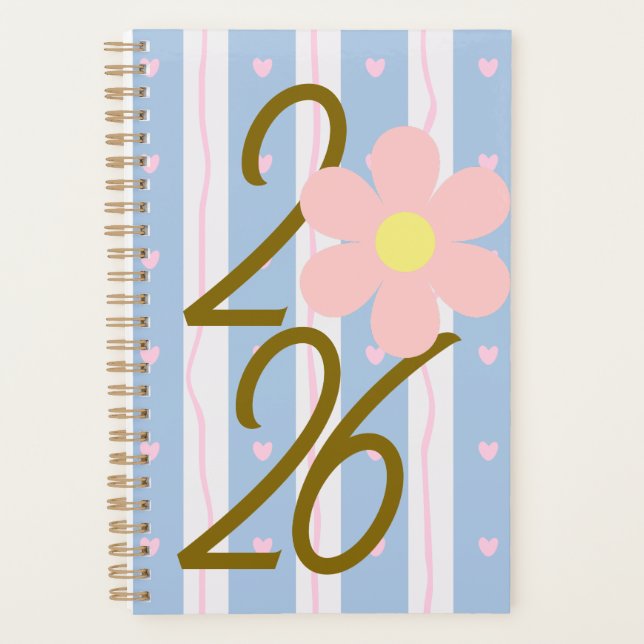 Agenda Agenda, wild hearts planner  (Anverso)