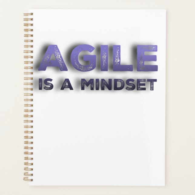 Agenda Agile es una mentalidad (Anverso)