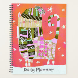 Agenda Agradable Cat Daily Planner