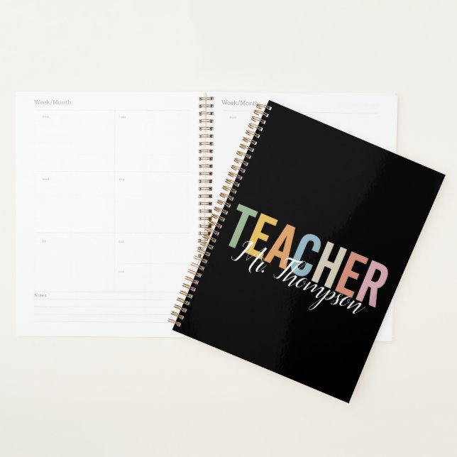 Agenda Agradecimiento Personalizado al Maestro Regreso a  (Demostración)