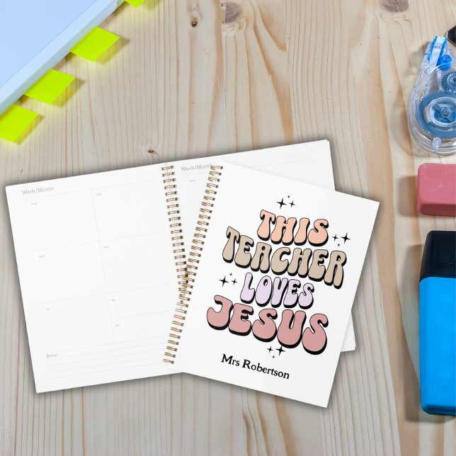 Agenda Agradecimiento retro personalizado al profesor Jes (Subido por el creador)