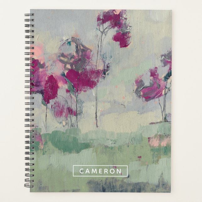 Agenda Agrega tu nombre | Fuchsia Treeline (Anverso)