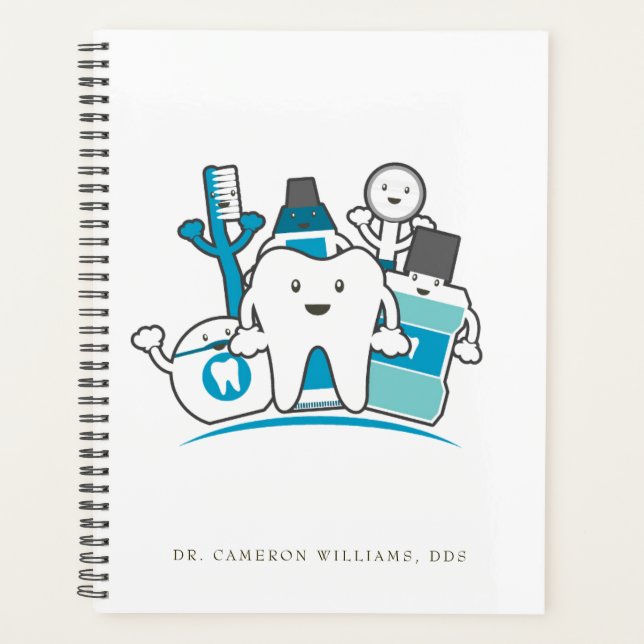 Agenda Agrega tu nombre | La Banda De Los Dientes Limpios (Anverso)