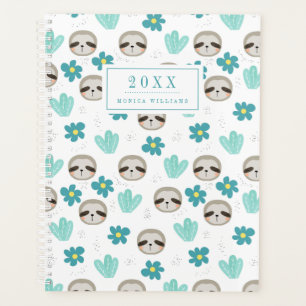 Agenda Agrega tu nombre Patrón floral dulce eslovaco