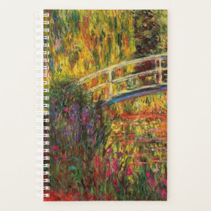 Agenda Agua de Monet Lily Pond e Irlandeses de Agua