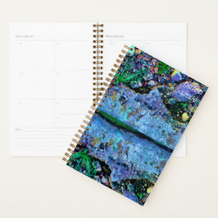 Agenda Agua de Piscina Luz de Papel Digital Agua