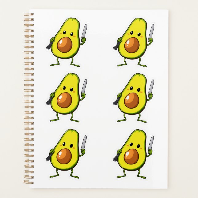 Agenda aguacate (Anverso)