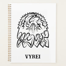 Águila Tribal Negra y Blanca