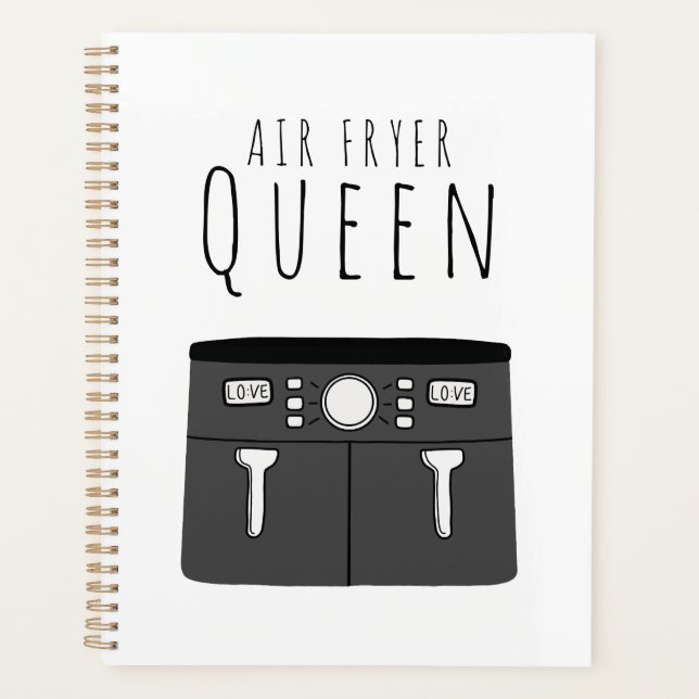 Agenda Air Fryer Queen (Anverso)