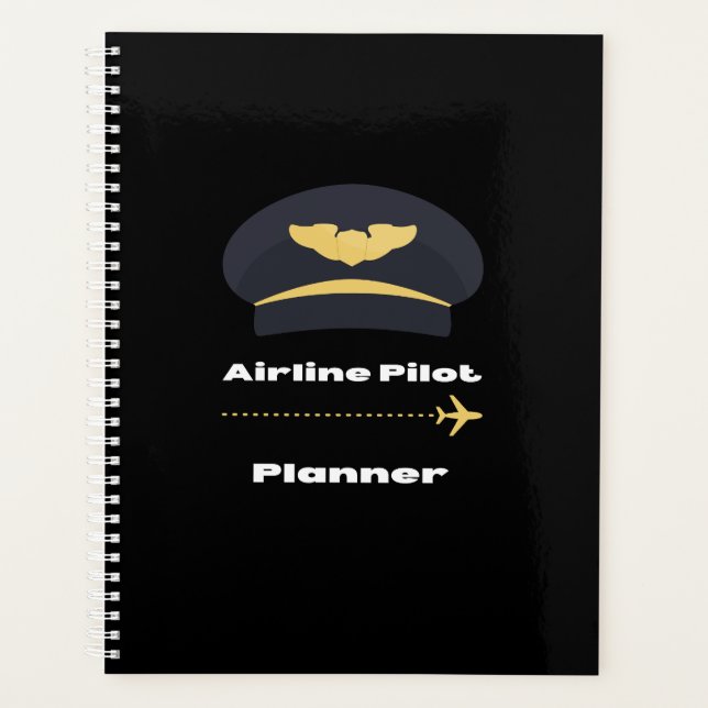 Agenda airline pilot (Anverso)